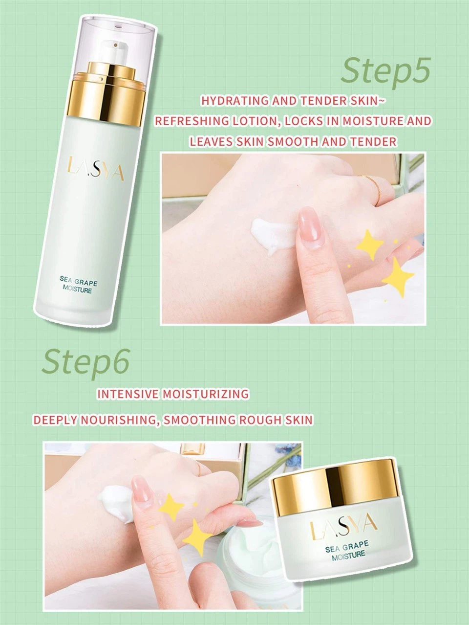 Sea Grape Women Face Skin Care Set